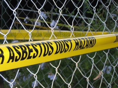 asbestos testing essex warning tape 02